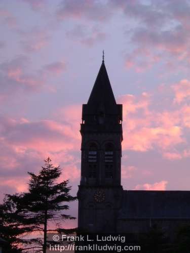 Sligo Cathedral at Sunset 